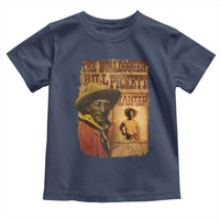 The Bulldogger Bill Pickett Toddler T Shirt Texan Rodeo Legend