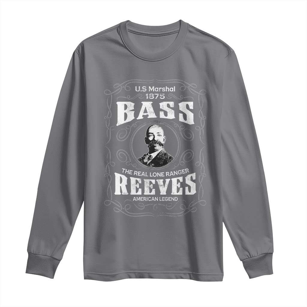 Bass Reeves Long Sleeve Shirt US Marshal 1875 The Real Lone Ranger American Legend