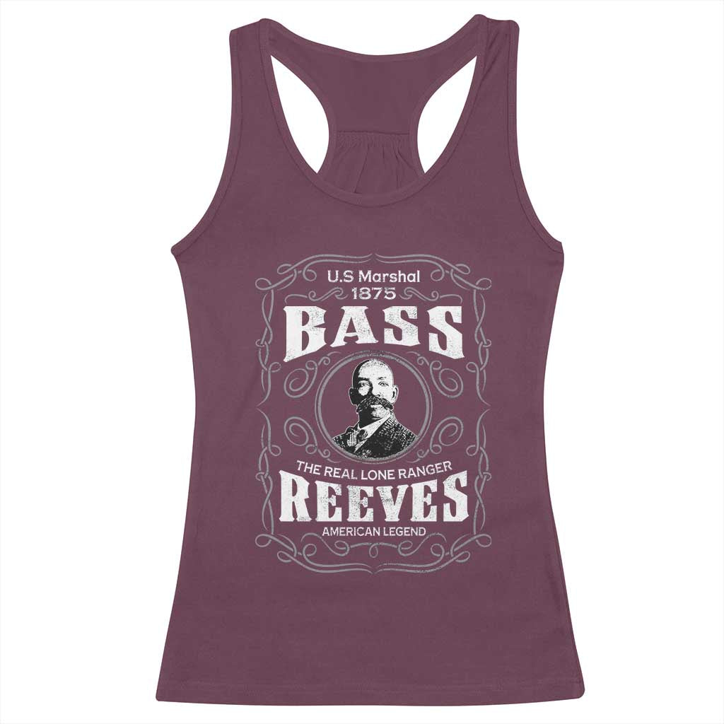 Bass Reeves Racerback Tank Top US Marshal 1875 The Real Lone Ranger American Legend