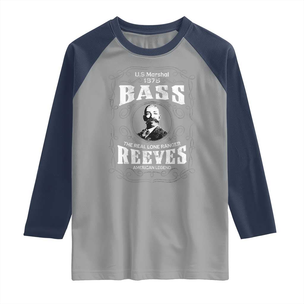 Bass Reeves Raglan Shirt US Marshal 1875 The Real Lone Ranger American Legend