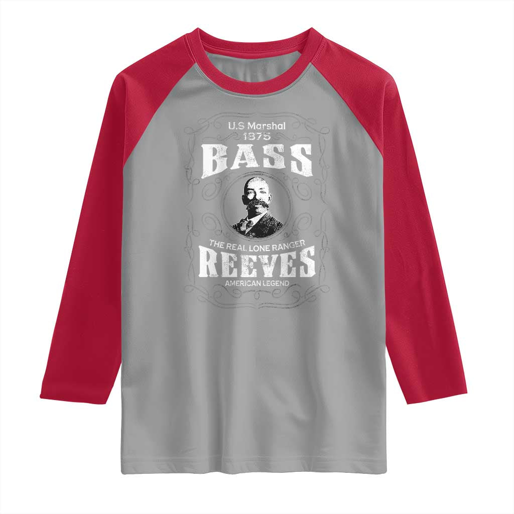 Bass Reeves Raglan Shirt US Marshal 1875 The Real Lone Ranger American Legend