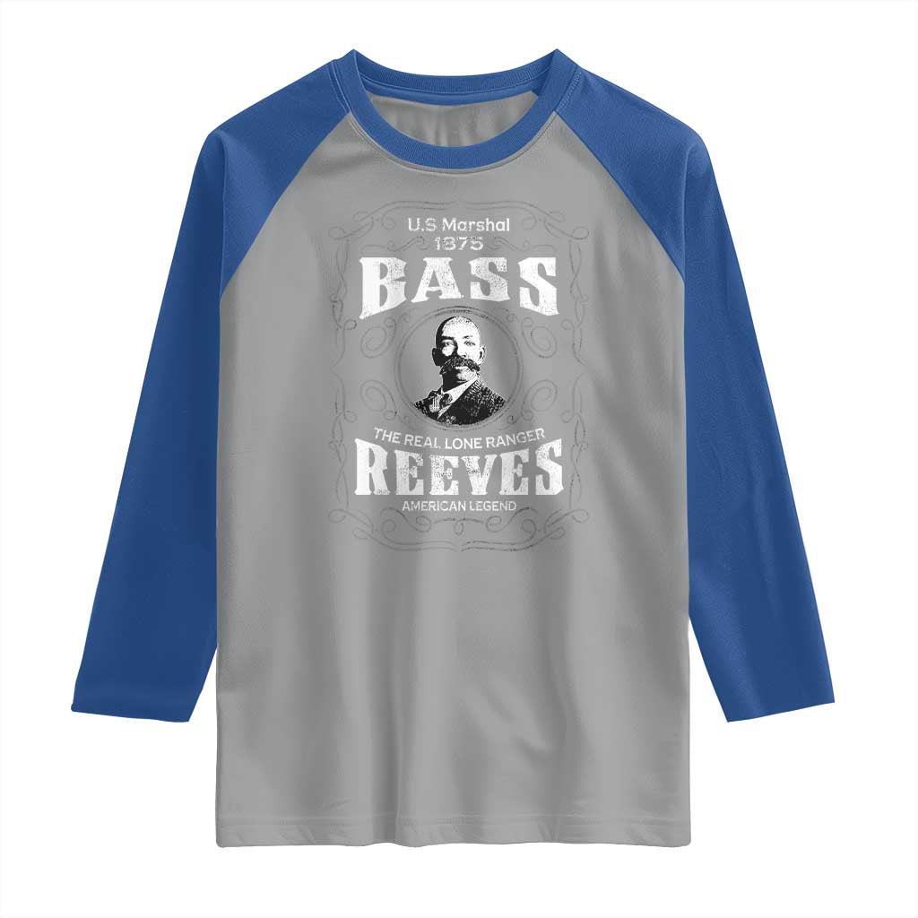 Bass Reeves Raglan Shirt US Marshal 1875 The Real Lone Ranger American Legend