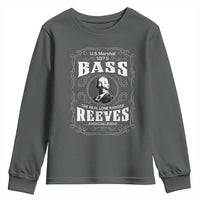 Bass Reeves Youth Sweatshirt US Marshal 1875 The Real Lone Ranger American Legend