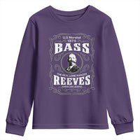Bass Reeves Youth Sweatshirt US Marshal 1875 The Real Lone Ranger American Legend
