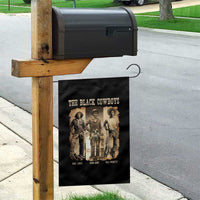 The Black Cowboys Nat Love Isom Dart Bill Pickett Garden Flag African American Cowboy Legend - Wonder Print Shop