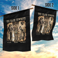 The Black Cowboys Nat Love Isom Dart Bill Pickett Garden Flag African American Cowboy Legend - Wonder Print Shop