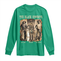 The Black Cowboys Nat Love Isom Dart Bill Pickett Long Sleeve Shirt African American Cowboy
