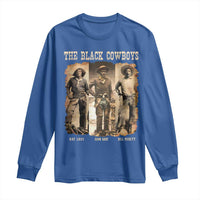 The Black Cowboys Nat Love Isom Dart Bill Pickett Long Sleeve Shirt African American Cowboy