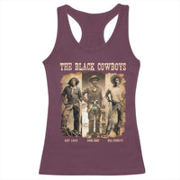 The Black Cowboys Nat Love Isom Dart Bill Pickett Racerback Tank Top African American Cowboy