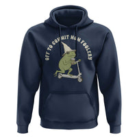 Off To Commit Mom Foolery Hoodie Funny Mama Frog Scooter Mother's Day
