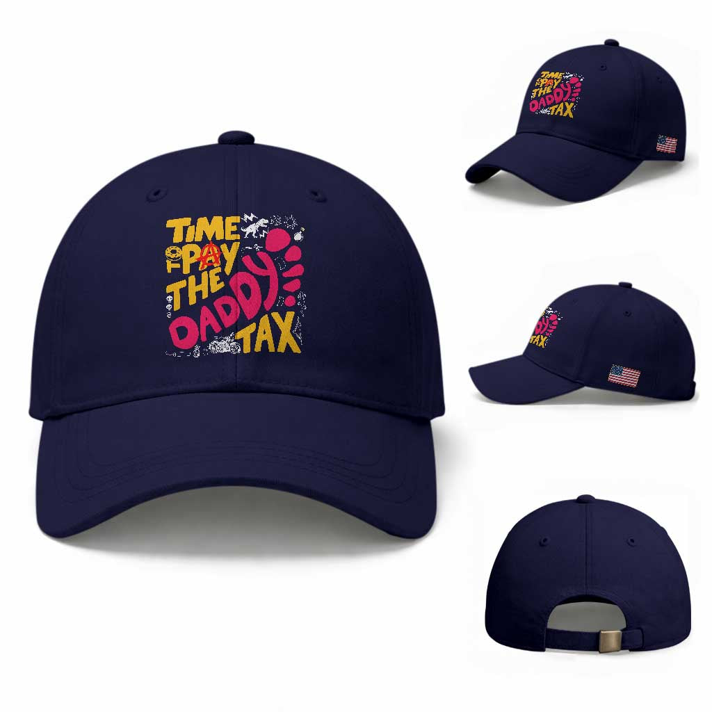 Time To Pay The Daddy Tax Baseball Cap Dungeon Gamer Dad Father’s Day