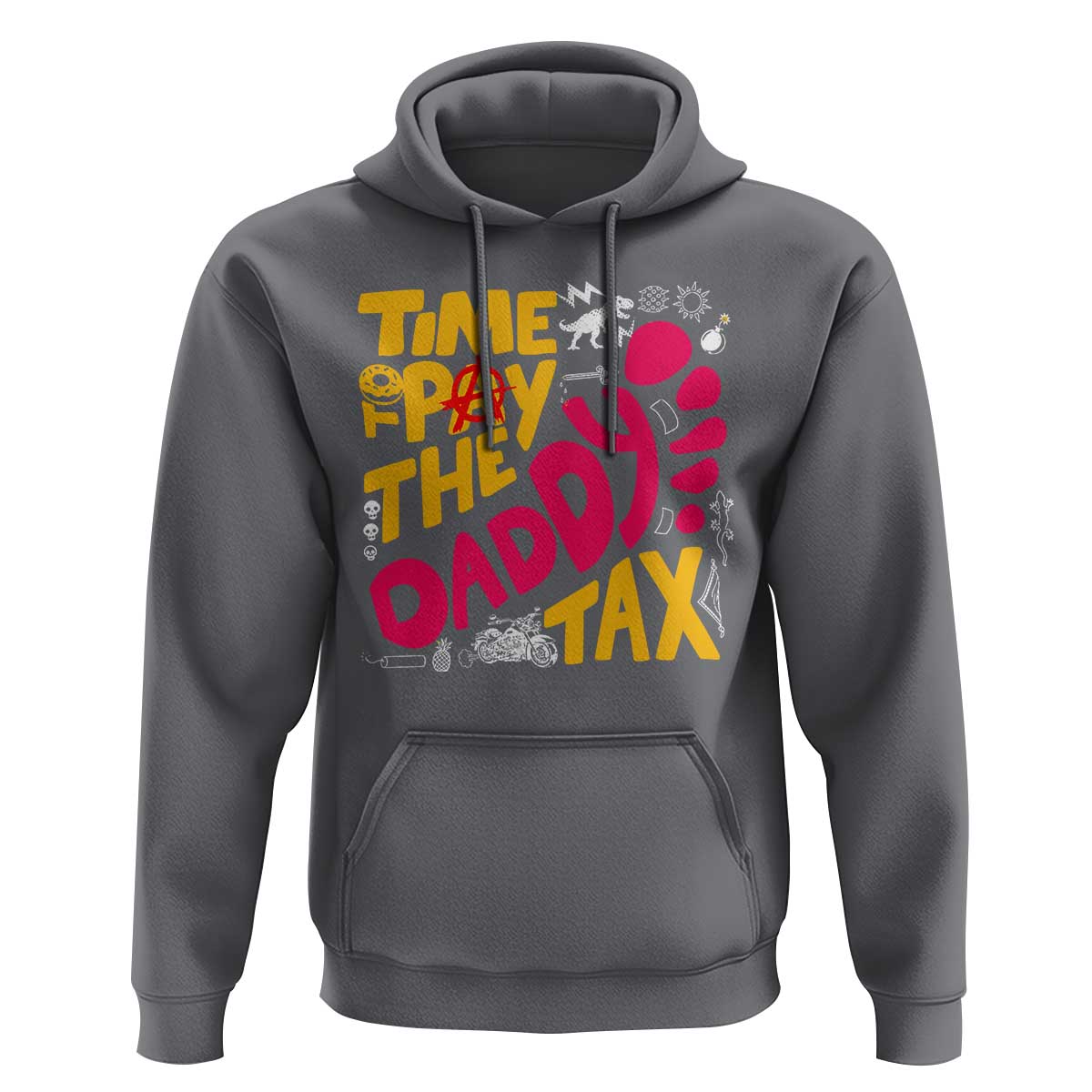 Time To Pay The Daddy Tax Hoodie Dungeon Gamer Dad Father’s Day