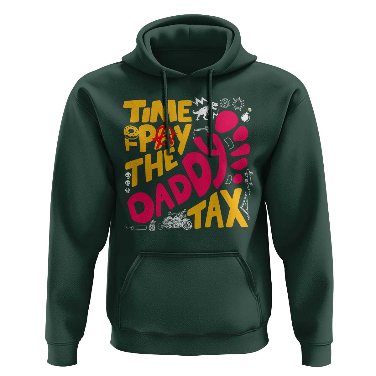 Time To Pay The Daddy Tax Hoodie Dungeon Gamer Dad Father’s Day