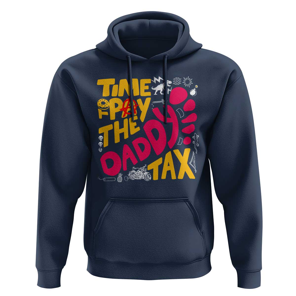 Time To Pay The Daddy Tax Hoodie Dungeon Gamer Dad Father’s Day