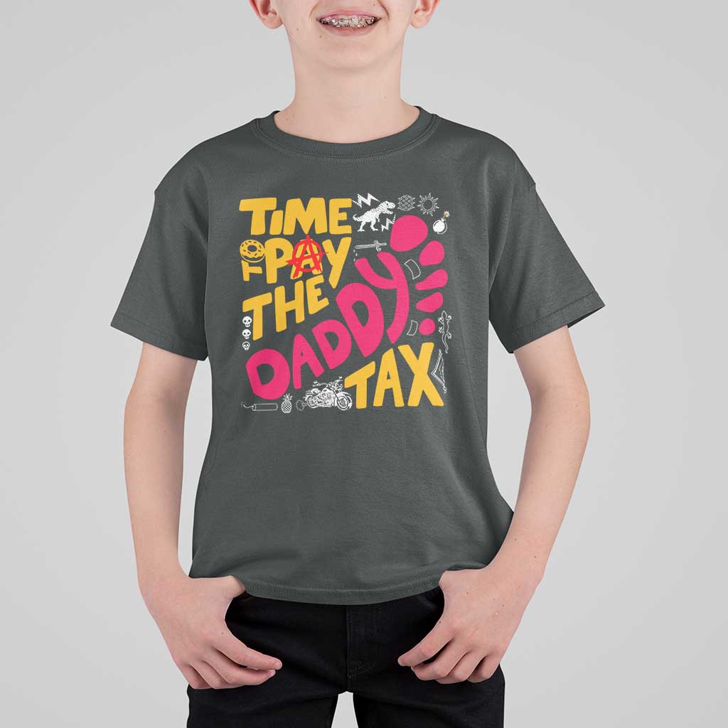 Time To Pay The Daddy Tax T Shirt For Kid Dungeon Gamer Dad Father’s Day