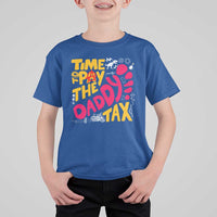 Time To Pay The Daddy Tax T Shirt For Kid Dungeon Gamer Dad Father’s Day