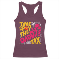 Time To Pay The Daddy Tax Racerback Tank Top Dungeon Gamer Dad Father’s Day