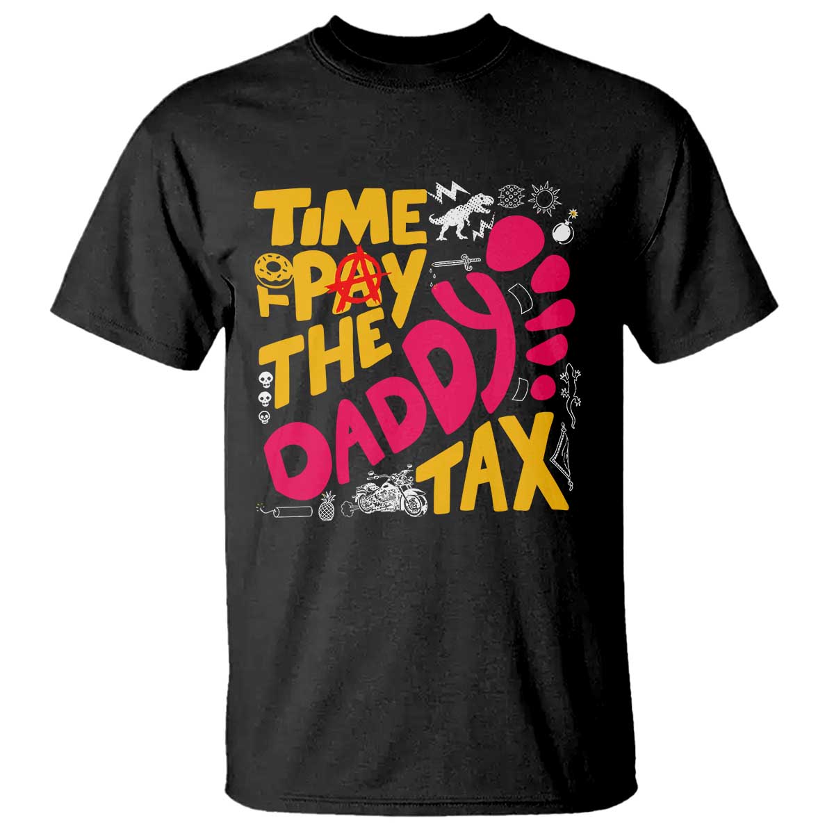 Time To Pay The Daddy Tax T Shirt Dungeon Gamer Dad Father’s Day