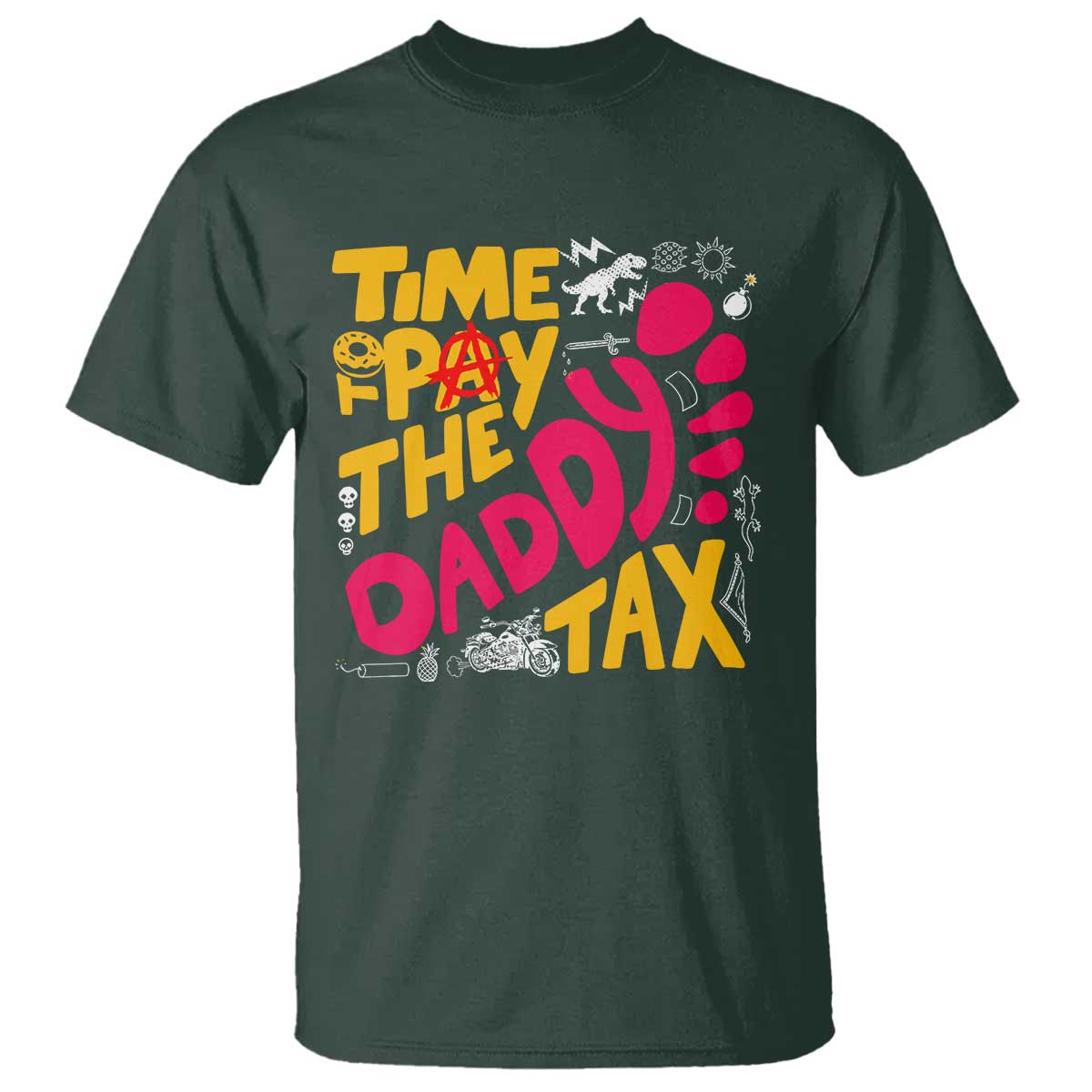 Time To Pay The Daddy Tax T Shirt Dungeon Gamer Dad Father’s Day