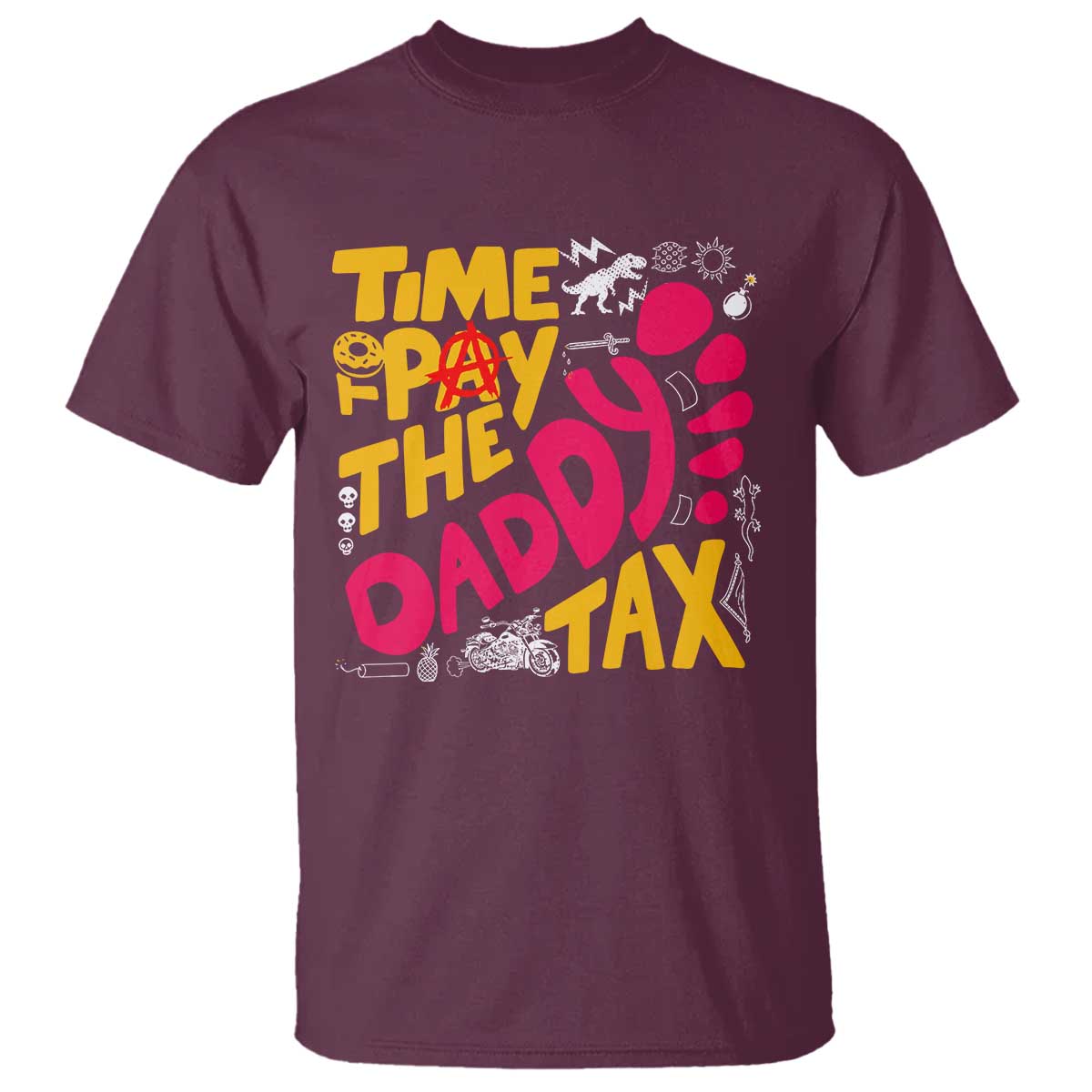 Time To Pay The Daddy Tax T Shirt Dungeon Gamer Dad Father’s Day