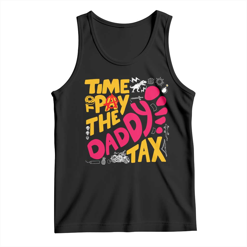 Time To Pay The Daddy Tax Tank Top Dungeon Gamer Dad Father’s Day