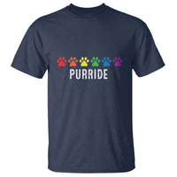 LGBT Cat T Shirt Purride Rainbow Pride Ally - Wonder Print Shop