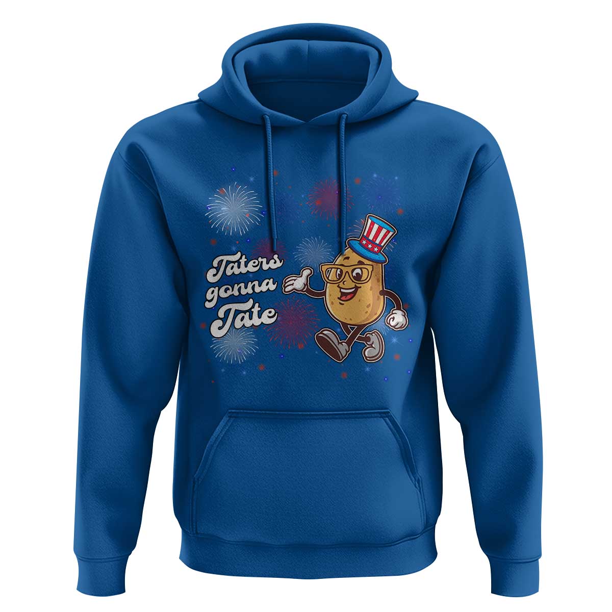 Funny Tater Tot Foodie Hoodie Taters Gonna Tate Potato - Wonder Print Shop