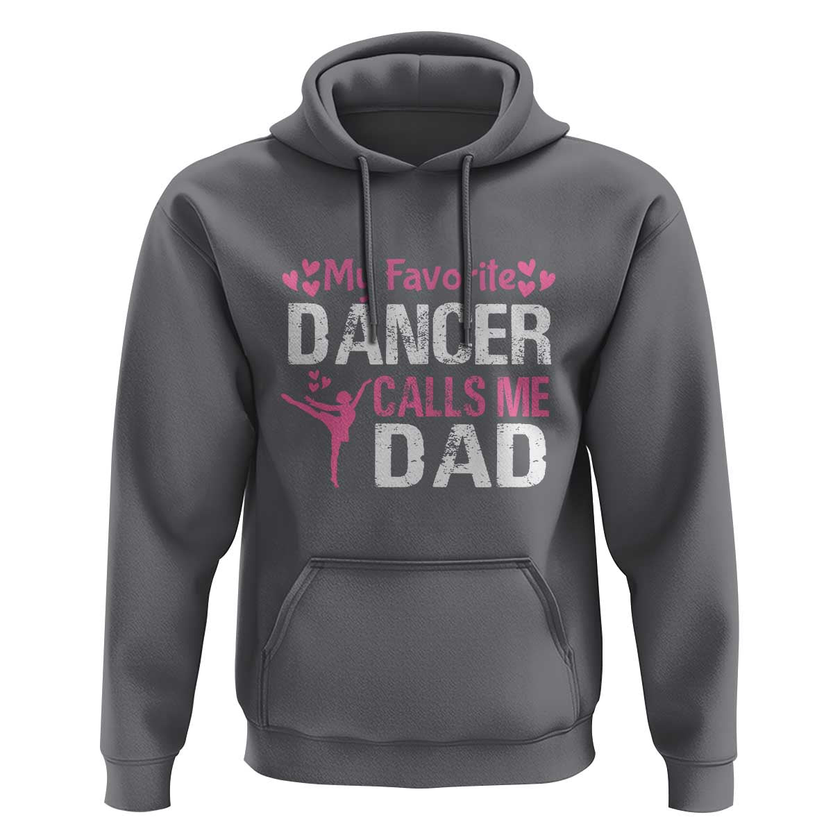 Father And Daughter Hoodie My Favorite Dancer Calls Me Dad Father's Day - Wonder Print Shop