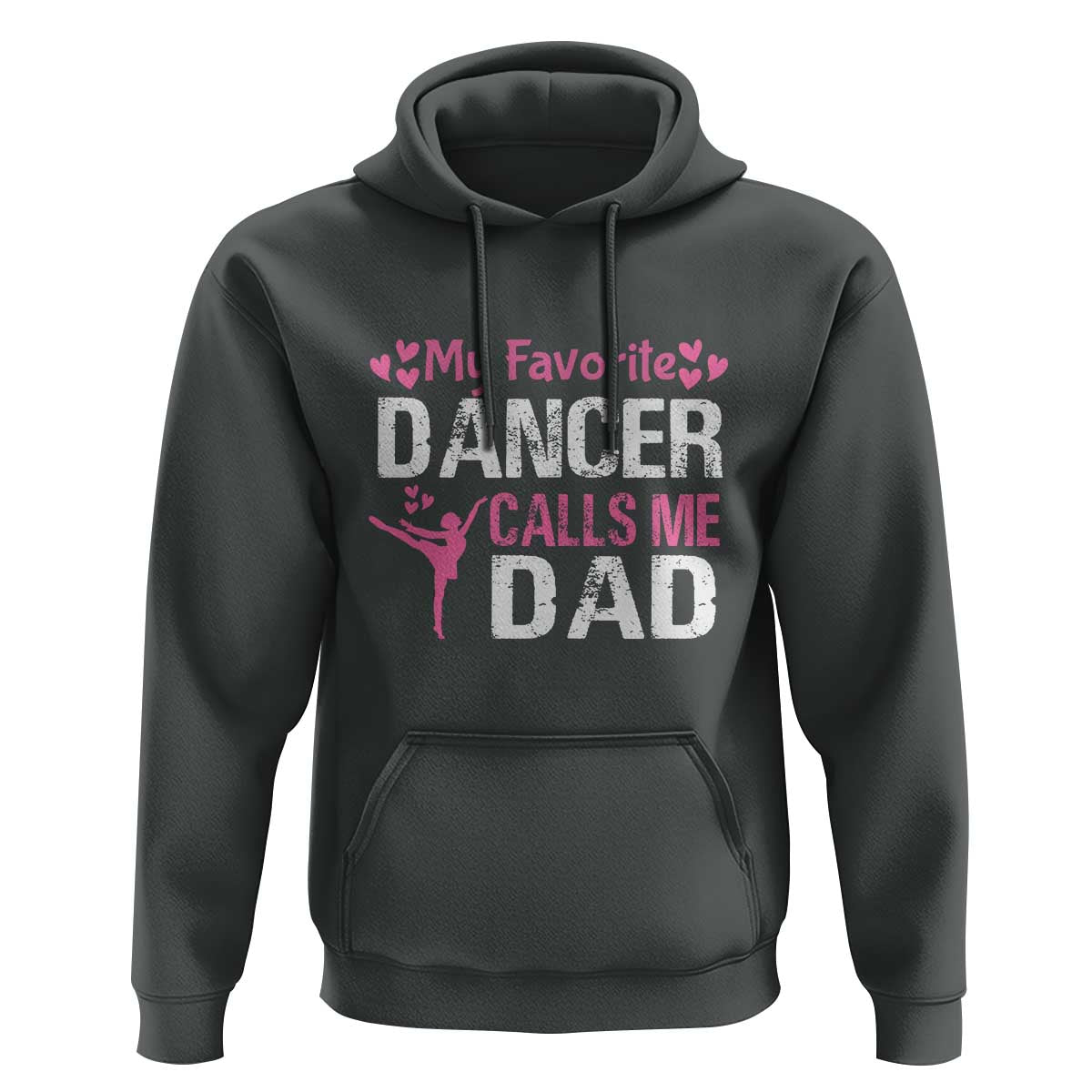 Father And Daughter Hoodie My Favorite Dancer Calls Me Dad Father's Day - Wonder Print Shop