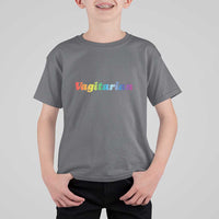 Funny Lesbian T Shirt For Kid Vagitarian LGBT Pride Month - Wonder Print Shop