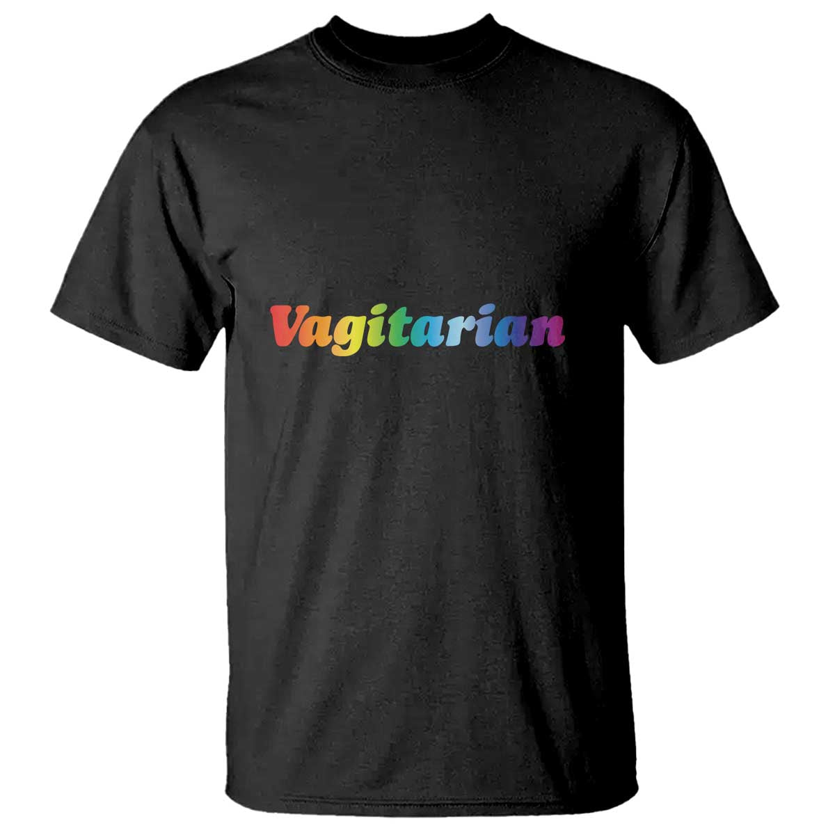 Funny Lesbian T Shirt Vagitarian LGBT Pride Month - Wonder Print Shop