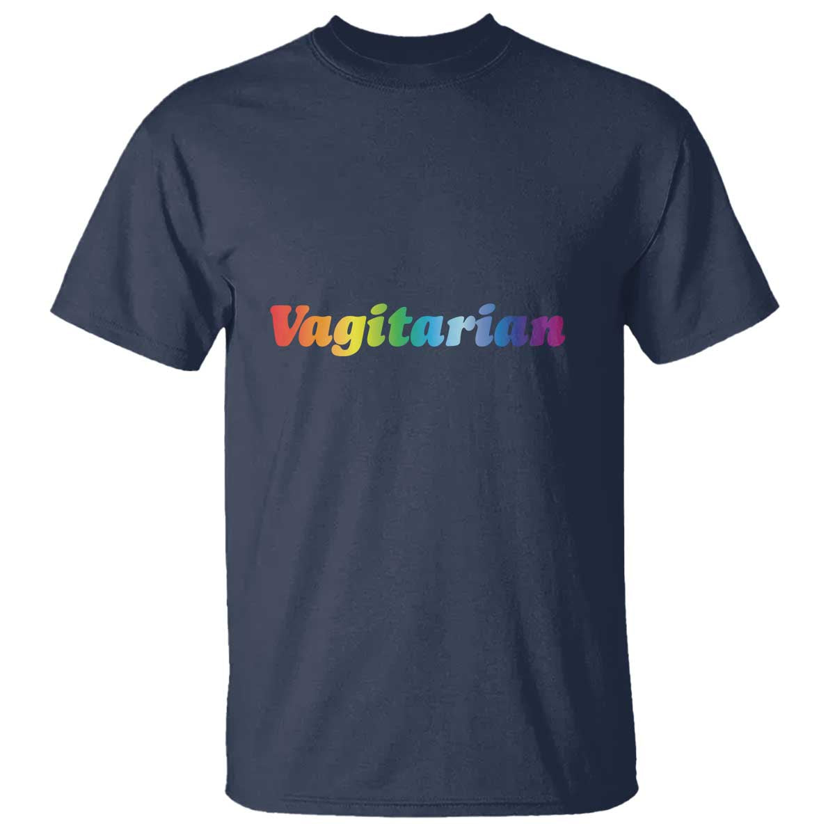 Funny Lesbian T Shirt Vagitarian LGBT Pride Month - Wonder Print Shop