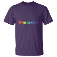 Funny Lesbian T Shirt Vagitarian LGBT Pride Month - Wonder Print Shop