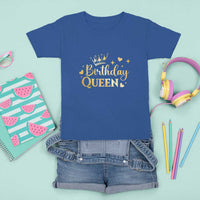 B-Day Girl T Shirt For Kid Birthday Queen Women Matching - Wonder Print Shop