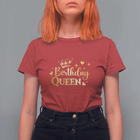 B-Day Girl T Shirt For Women Birthday Queen Women Matching - Wonder Print Shop
