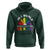 LGBT Pride Hoodie In A World Where You Can Be Anything Be Kind LGBTQ Flag Daisy - Wonder Print Shop