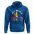 LGBT Pride Hoodie In A World Where You Can Be Anything Be Kind LGBTQ Flag Daisy - Wonder Print Shop