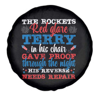 Funny The Rockets Red Glare Terry In His Chair His Reverse Needs Repair Spare Tire Cover 4th Of July Meme - Wonder Print Shop
