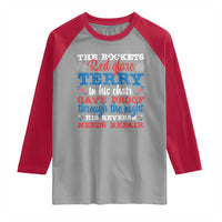 Funny The Rockets Red Glare Terry In His Chair His Reverse Needs Repair Raglan Shirt 4th Of July Meme - Wonder Print Shop