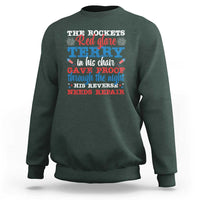 Funny The Rockets Red Glare Terry In His Chair His Reverse Needs Repair Sweatshirt 4th Of July Meme - Wonder Print Shop