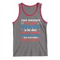Funny The Rockets Red Glare Terry In His Chair His Reverse Needs Repair Tank Top 4th Of July Meme - Wonder Print Shop