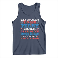 Funny The Rockets Red Glare Terry In His Chair His Reverse Needs Repair Tank Top 4th Of July Meme - Wonder Print Shop