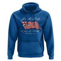Give Me Liberty Or Give Me Death Patrick Henry Hoodie Vintage Grand Union Flag - Wonder Print Shop