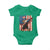 Funny Patriotic Dabbing American Flag Bald Eagle 4th Of July Baby Onesie - Wonder Print Shop