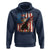 Funny Patriotic Dabbing American Flag Bald Eagle 4th Of July Hoodie - Wonder Print Shop