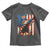 Funny Patriotic Dabbing American Flag Bald Eagle 4th Of July Toddler T Shirt - Wonder Print Shop