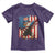 Funny Patriotic Dabbing American Flag Bald Eagle 4th Of July Toddler T Shirt - Wonder Print Shop
