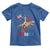 Funny George Washington Riding a Tyrannosaurus Rex 'Merica Toddler T Shirt American Flag - Wonder Print Shop