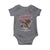 United We Stand Proud To Be An American Since 1776 Baby Onesie Patriotic USA Flag Eagle - Wonder Print Shop