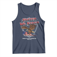 United We Stand Proud To Be An American Since 1776 Tank Top Patriotic USA Flag Eagle - Wonder Print Shop